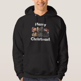 French Bulldog Christmas Animals Cute Dogs Hoodie