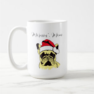 French Bulldog Christmas Cartoon Coffee Mug