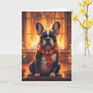 French Bulldog Christmas – Cosy Sweater Card