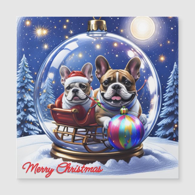 French Bulldog Christmas French Bulldog (Front)