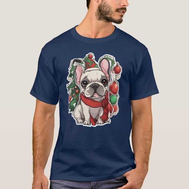 French Bulldog Christmas French Bulldog Christmas  T-Shirt (Front)