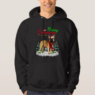 French Bulldog Christmas Lights Merry Hoodie