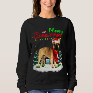 French Bulldog Christmas Lights Merry Sweatshirt