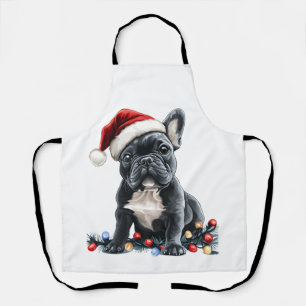 French Bulldog Christmas Lights Xmas Dogs Gifts Me Apron