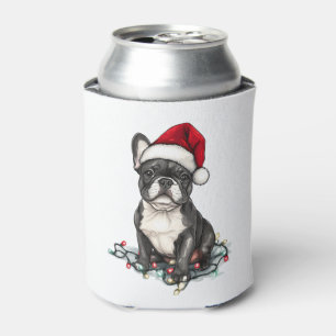 French Bulldog Christmas Lights Xmas Dogs Gifts Me Can Cooler