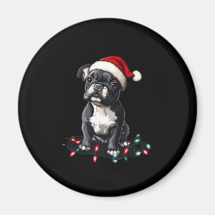 French Bulldog Christmas Lights Xmas Dogs Gifts Me Magnet