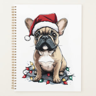 French Bulldog Christmas Lights Xmas Dogs Gifts Me Planner