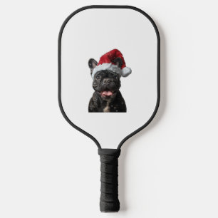 French Bulldog Christmas  Pickleball Paddle