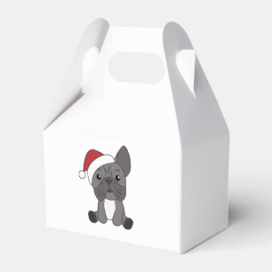 French Bulldog Christmas Snow Winter Animals Favour Box