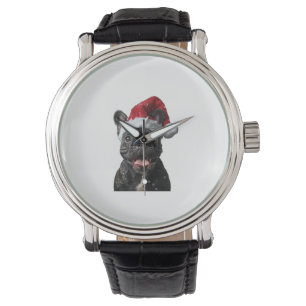 French Bulldog Christmas Watch