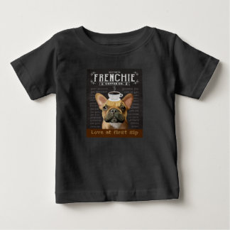 French Bulldog Coffee Baby T-Shirt