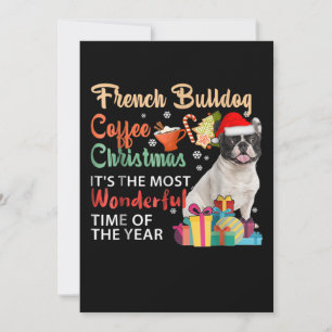 French Bulldog Coffee Christmas It's Wonderful