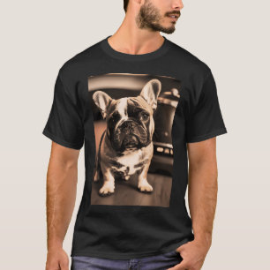 French Bulldog Coffee Dog Lovers T-Shirt