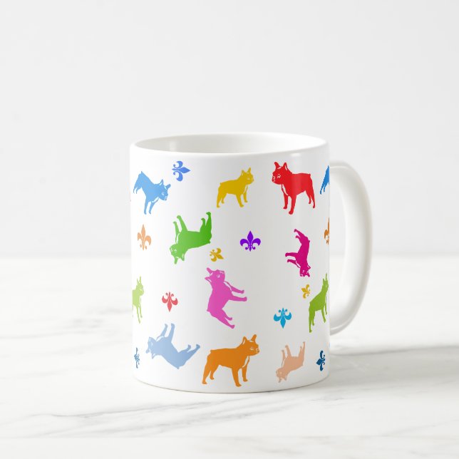French Bulldog Coffee Mug (Front Right)