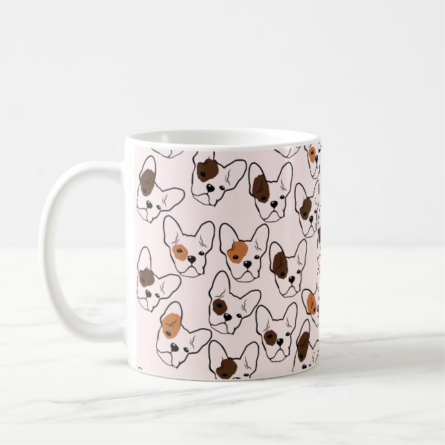 French Bulldog Coffee Mug (Left)