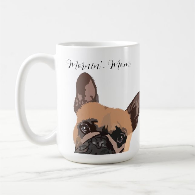 French Bulldog Coffee Mug (Left)