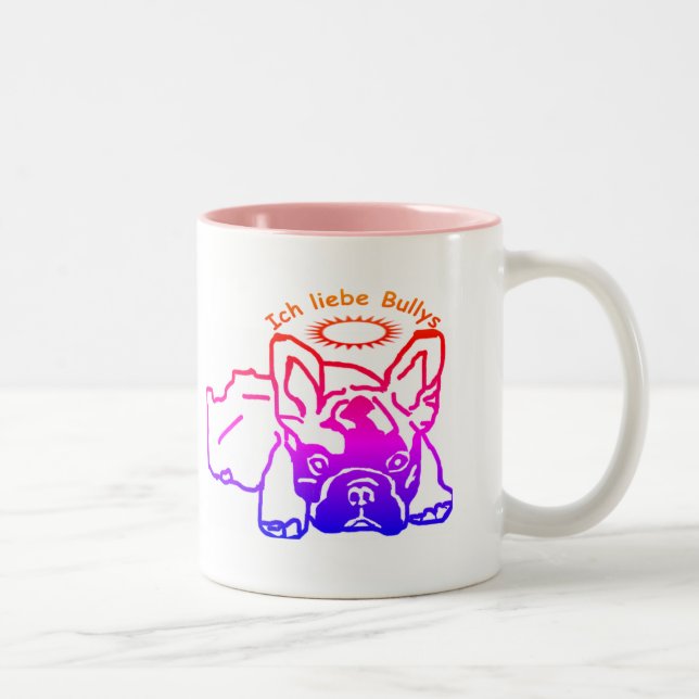 French Bulldog Coffee Mug Coffee Cup (Right)