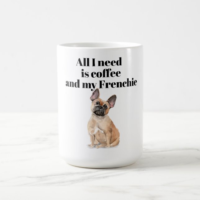 French Bulldog Coffee Mug for Frenchie Lovers (Center)