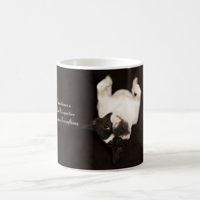 French Bulldog Coffee Mug: New Perspective Coffee Mug (Center)
