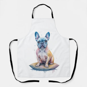 French Bulldog Colorful and Artistic Apron