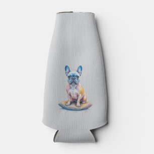 French Bulldog Colorful and Artistic Bottle Cooler