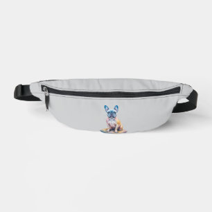 French Bulldog Colorful and Artistic Bum Bags
