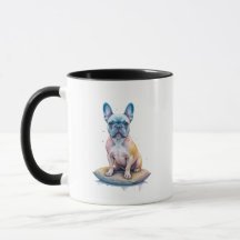 French Bulldog Colorful and Artistic