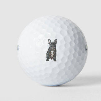 french bulldog colour golf balls
