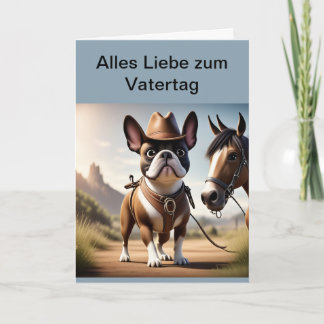 French Bulldog Cowboy Hat French Bulldog Invitation
