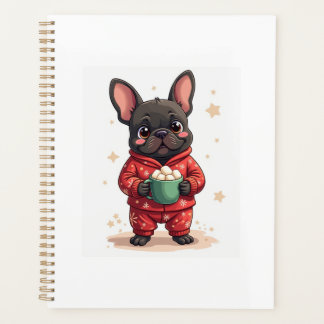 French Bulldog Cozy Cocoa Planner