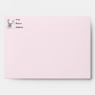 French Bulldog (Cream/White) Painting - Dog Art Envelope