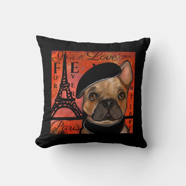 FRENCH BULLDOG      CUSHION (Front)