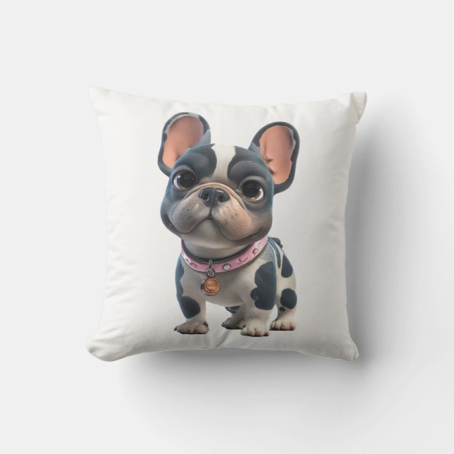 French Bulldog Cushion (Front)