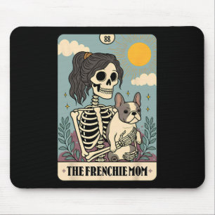 French Bulldog Cute Frenchie Dog Mum Tarot Card Sk Mouse Pad