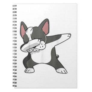 French Bulldog Dabbing Dance For Dog Mum Lover Notebook