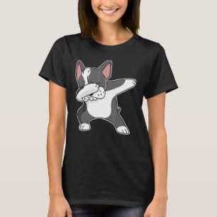 French Bulldog Dabbing  Frenchie Dog Dab Dance T-Shirt