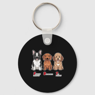 French Bulldog Dachshund Toy Poodle Funny Subtle A Key Ring