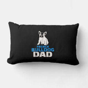 french bulldog dad animal lovers gift lumbar cushion
