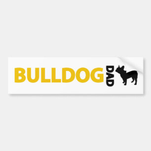French Bulldog Dad Bumper Sticker