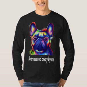 French Bulldog Dad Colorful Dogs T-Shirt