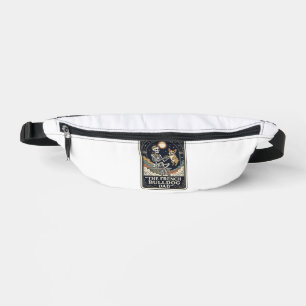 French Bulldog Dad Vintage Skeleton Tarot Shirt_1 Bum Bags