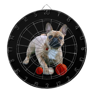 French bulldog dartboard