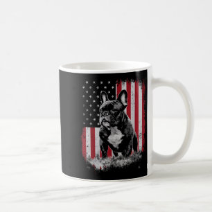 French Bulldog Dog Dad Mum America 4th of July Coffee Mug