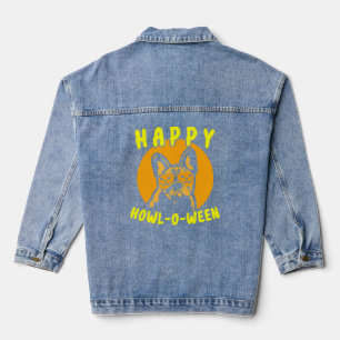 French Bulldog Dog Frenchie Costume Denim Jacket