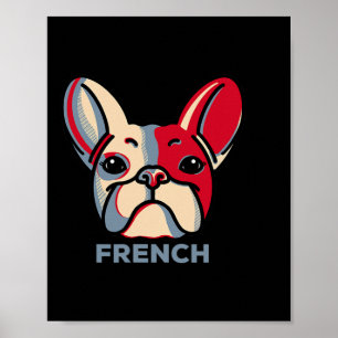French Bulldog Dog Fun 1  Poster