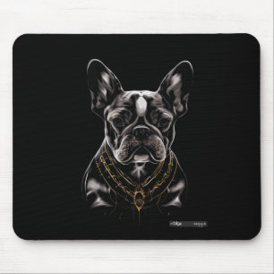 French Bulldog Dog Graphic Tees Men Women Boys Gir Mouse Pad