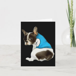 French-bulldog Dog I Love Mum Tattoo French-bulldo Card