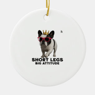 French Bulldog Dog Lovers Ceramic Ornament