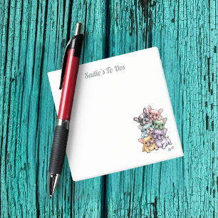 French Bulldog Dog Mom Cute Pet Girly Office Post-it Notes