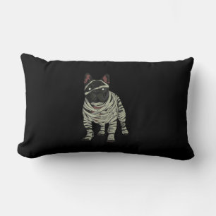 French Bulldog Dog Mummy Halloween Costume Dog Lov Lumbar Cushion